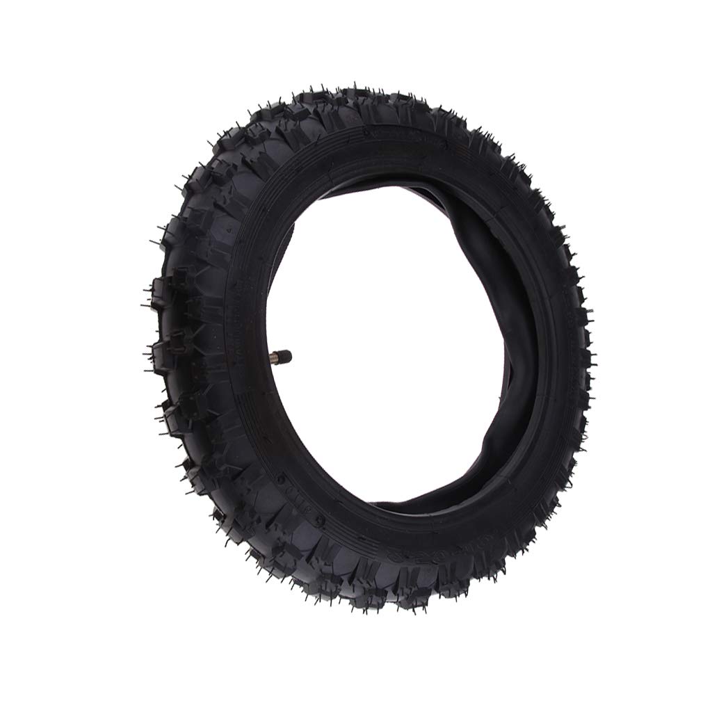 Almencla Neumático Rueda 2.50-10 de Caucho para Yamaha PW50 Resistencia a Altas Temperaturas