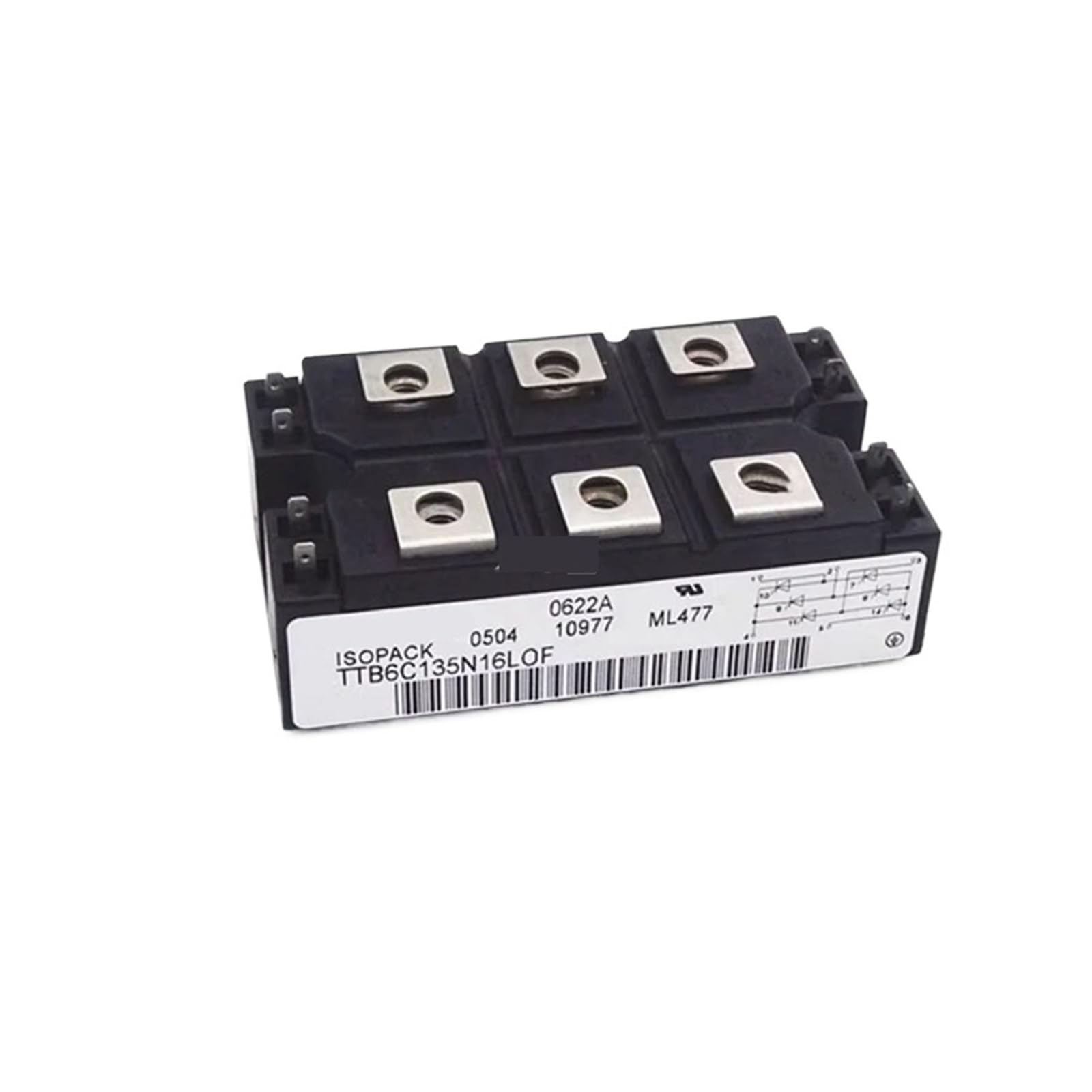 Module TTB6C110N16KOF pont redresseur triphasé semi-conducteur de puissance