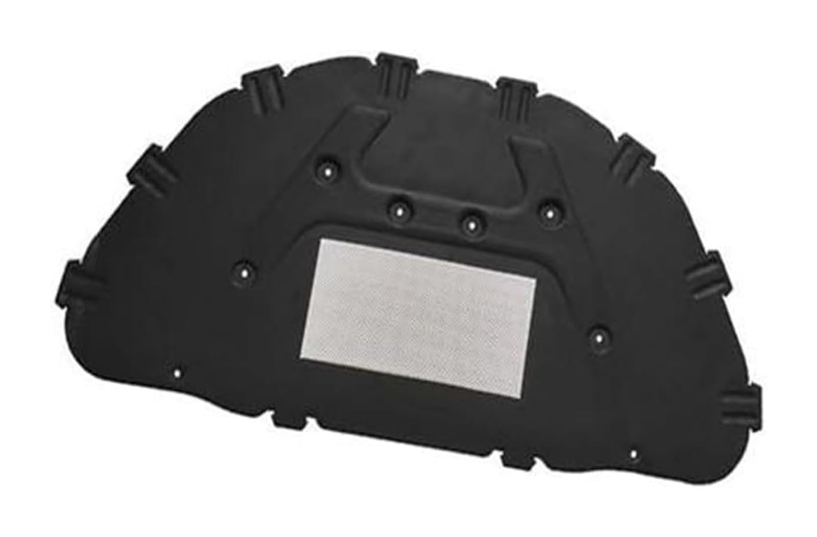 for X1 E84 2010-2015 Front Hood Engine Soundproof Cotton Cover Thermal Heat Insulation Pad Car Sound Insulation Cotton(Black 1pc Al Foil)