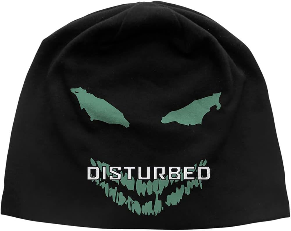 Disturbed Men's Face Beanie Black