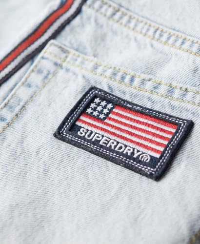 Jeans Superdry Jean droit à taille mi haute FR - vue 6