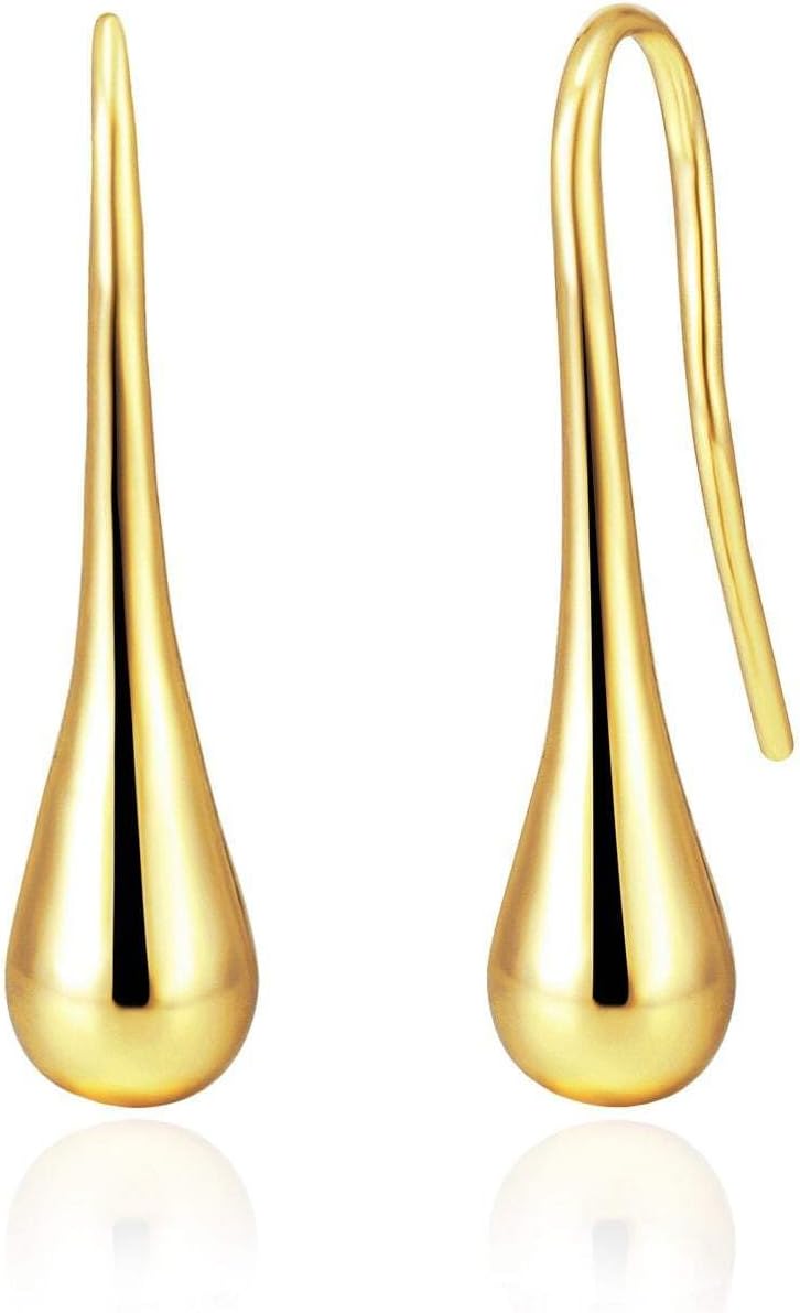 Philip Jones 18k Gold Plated Teardrop Earrings