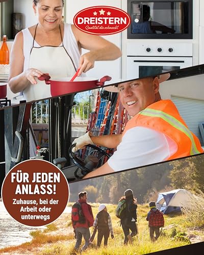 DREISTERN Leberwurst 160g I Mit Schweinefleisch & Gewürzen I Herzhafte Spezialität in recyclebarer Konservendose I Lange Haltbarkeit dank natürlicher Konservierung I Hausmacher Qualität