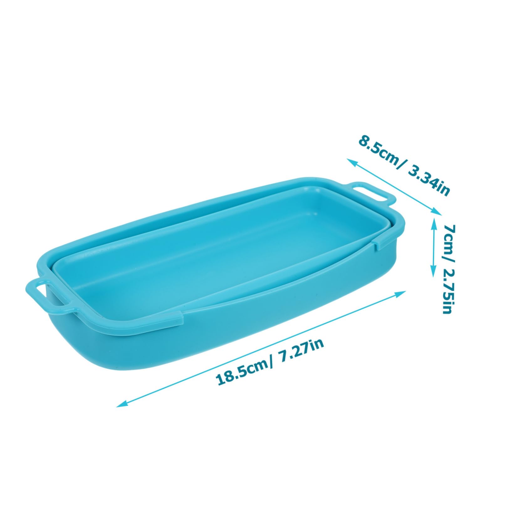 IWOWHERO Silicone Grease Cup Liners 2 Pack for Outdoor BBQ Drip Pan Liners for Grease Catcher Reusable Camping Supplies