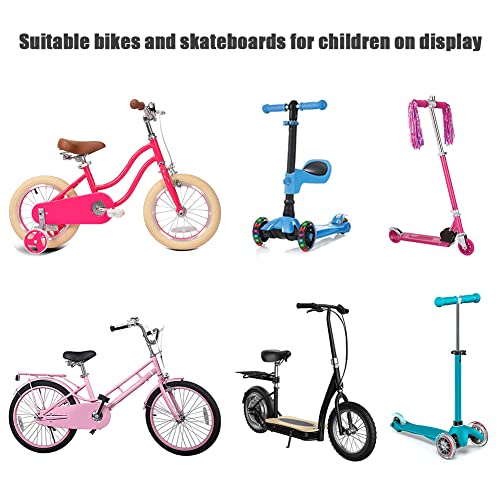 Bike Basket with a Fixed Holder,Kids Small Scooter Tricycle Accessories Kit with Bells Tools,Rust-Resistant Electric Bicycle Front Baskets Accessories for Women and Men - Image 4