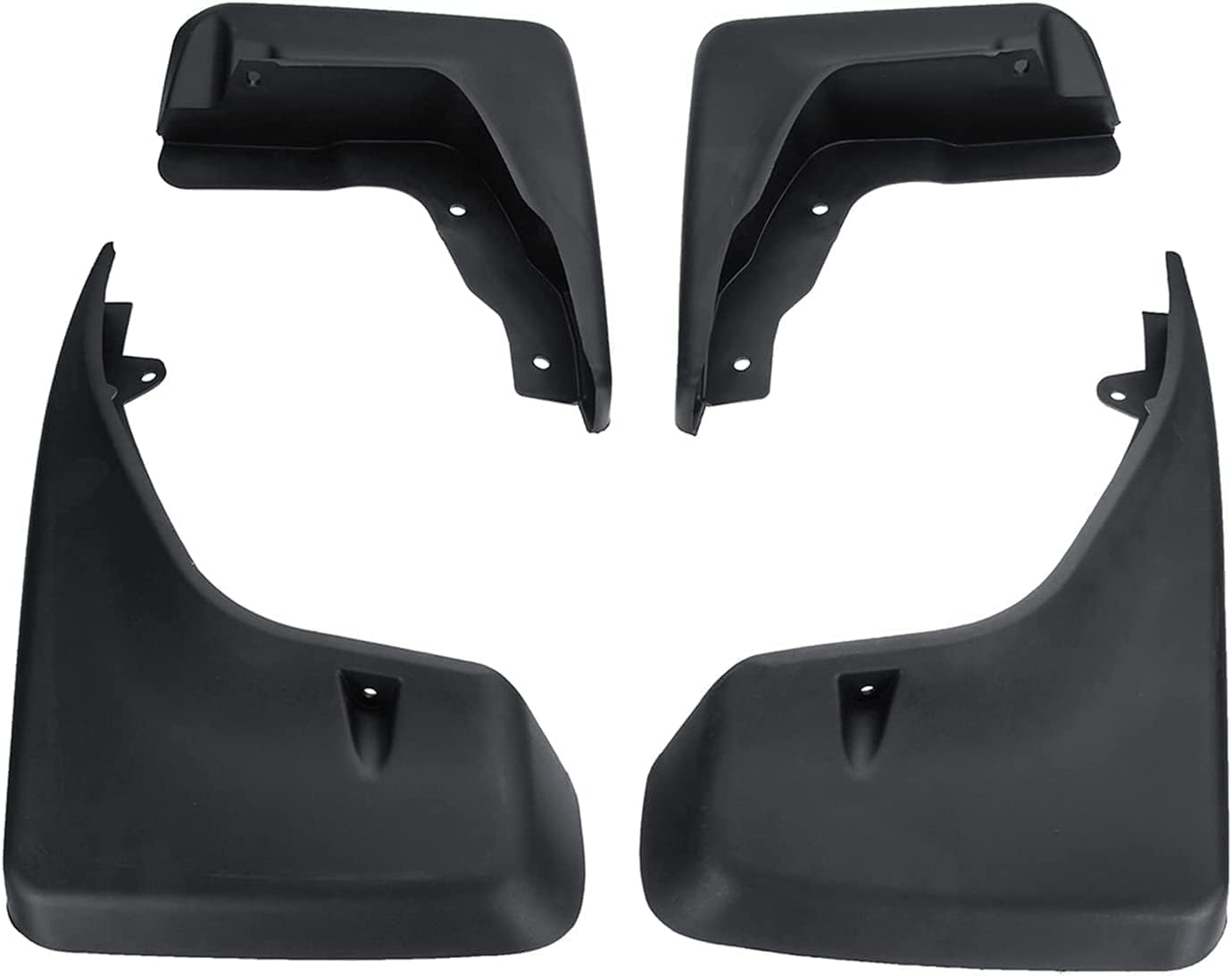 NYSLDSCO 4Pcs Premium Mud Flaps for Land Rover LR2 Freelander 2 2006-2015 LR003322 LR003324 Front and Rear Splash Guards Durable Mudguards Protection Against Road Debris