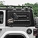 BIZOCO Rear Side Window MOLLE Panel – Tactical Modular Storage Panel for MOLLE Accessories, Rear Window Organizer for Jeep Wrangler JL 2018–2025 Accessories, Driver Side