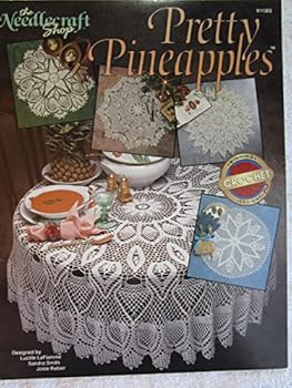 Paperback Pretty Pineapples the Needlecraft Shop Crochet Designs Book