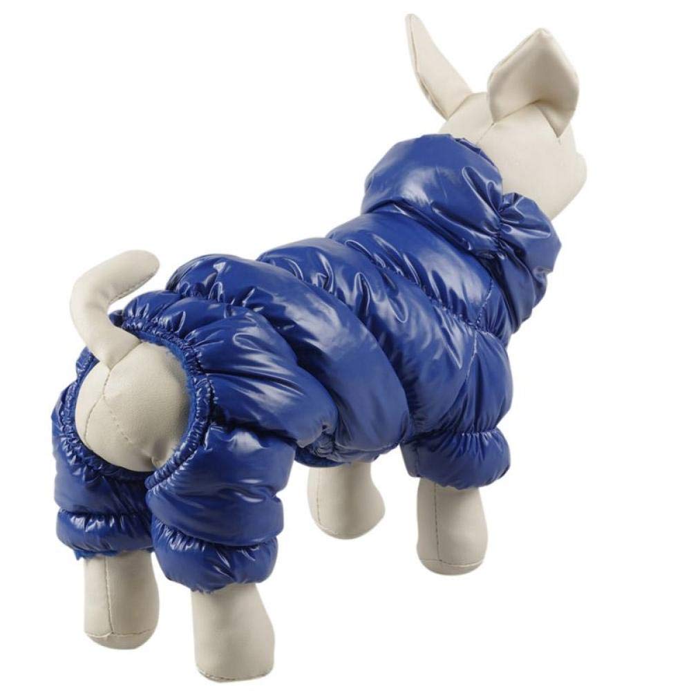 Combinaison pour chien de compagnie bleu en taille S pour chiot