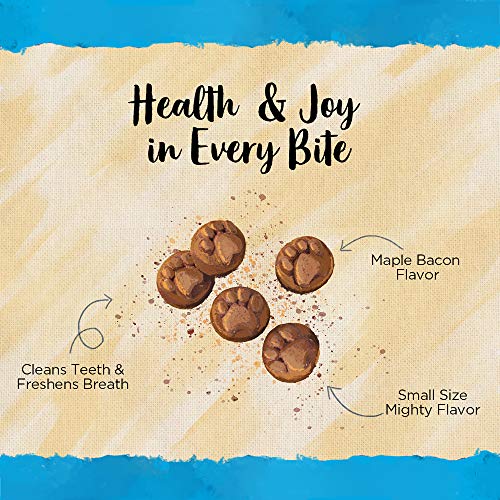 Blue Dog Bakery Natural Dog Treats, Maple Bacon Paws, 18 Ounce Box