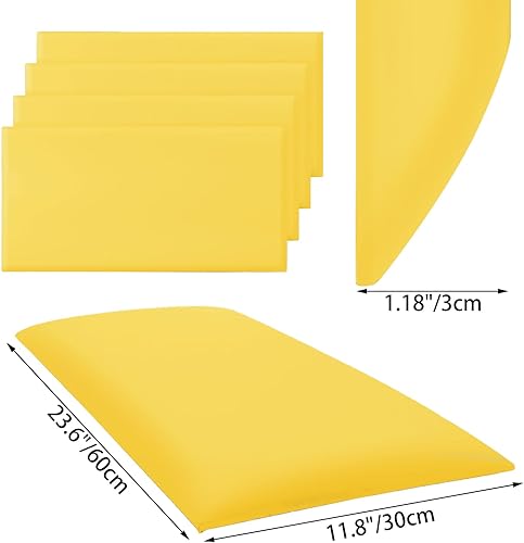 Miniatura 2 de Acolchado de pared para niños, paneles de pared tapizados para cabecera, despegar y pegar, almohadilla de protección de pared para tatami,