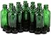 Vivaplex, 12, Green, 2 oz Glass Bottles, with Lids