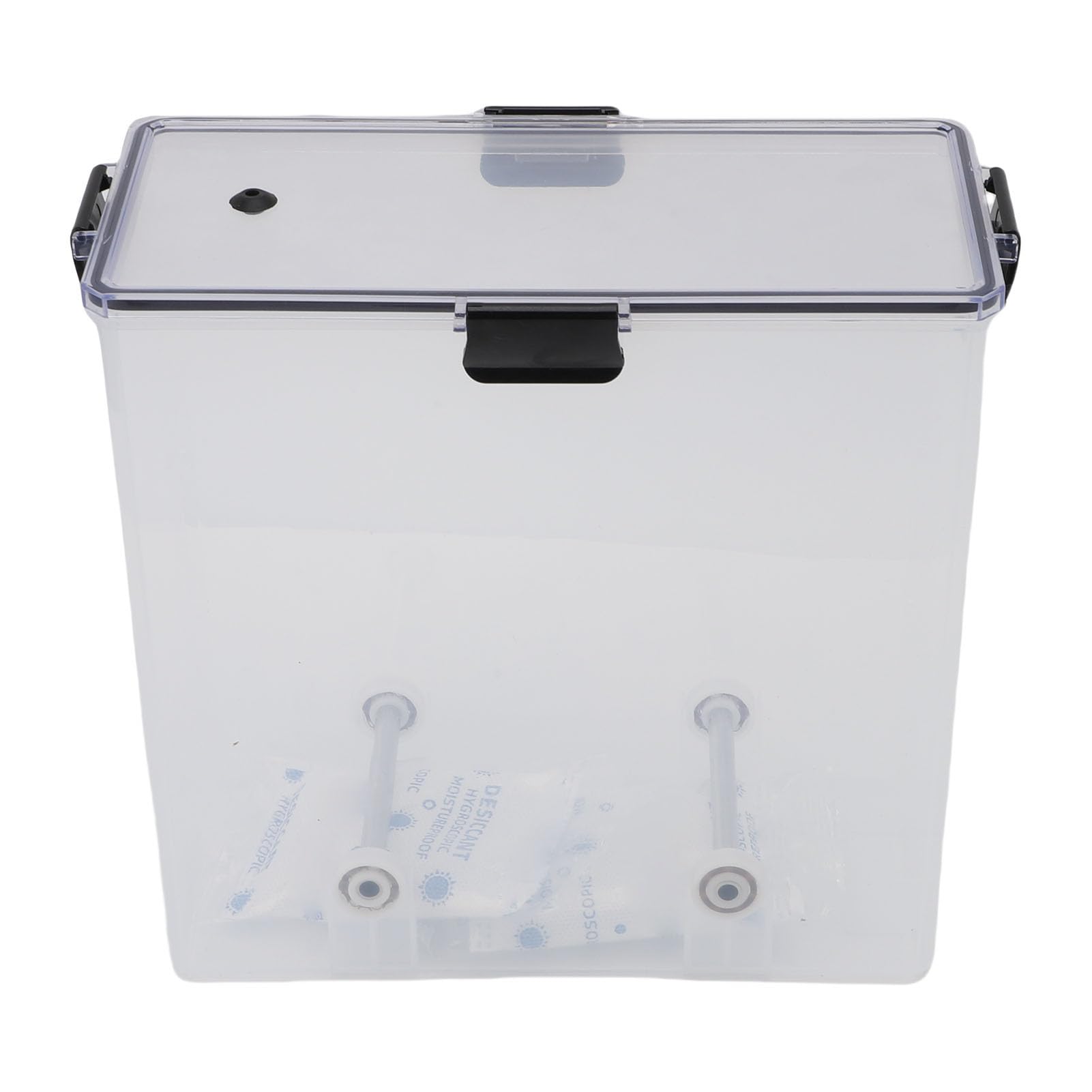 FTVOGUE 3D-Drucker-Filament-Trockenbox, ABS-Filament-Trocknerbox mit Rollspulenhalter, Hygrometer und Vakuumbeuteln, 10 X 5 X 9,33 Zoll, Zur Aufbewahrung von 3D-Druck-Filamenten
