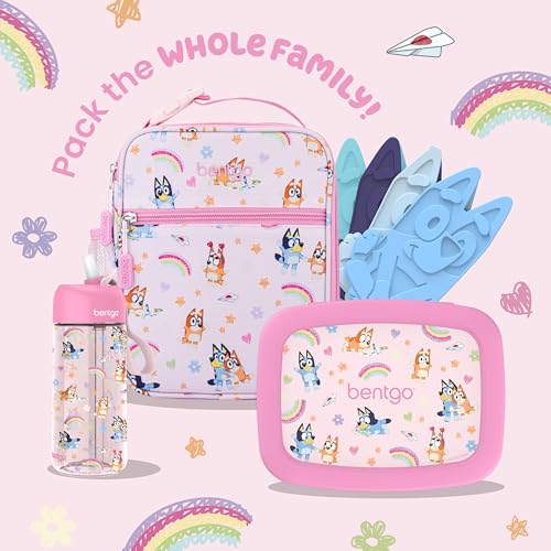 Image of Bentgo + BLUEY Kids Leak-Proof, 5-Compartment Bento-Style Kids Lunch Box