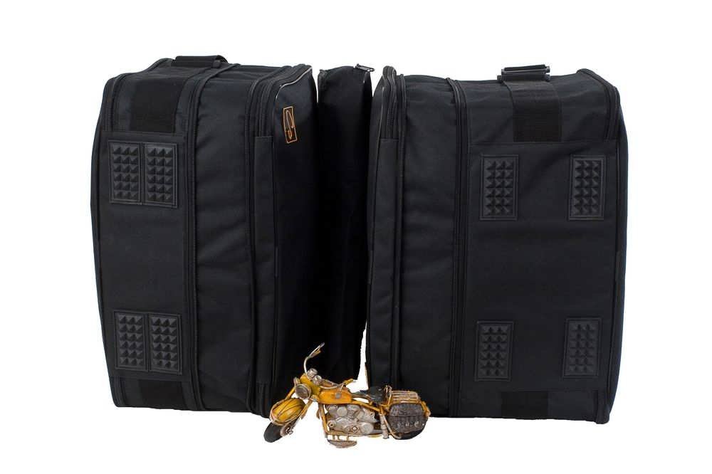 Compatible avec Les modèles BMW R1200GS R1200 GS a 2013: Poches intérieures/Sacs intérieurs pour valises latérales - avec Poche extérieure Amovible