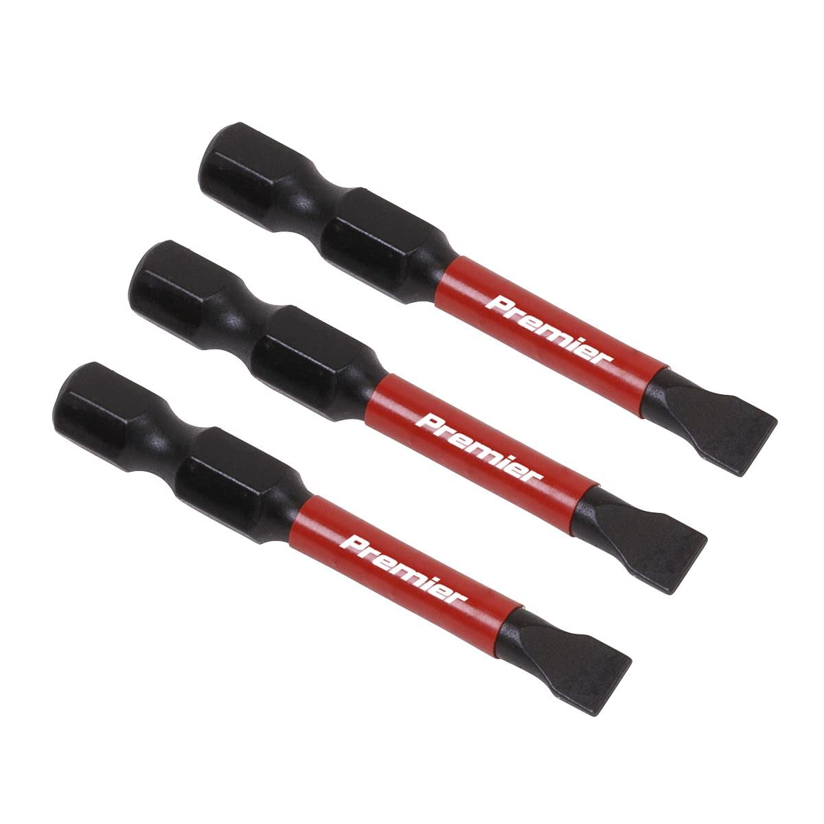 Slotted 5.5mm Impact Power Tool Bits 50mm - 3pc