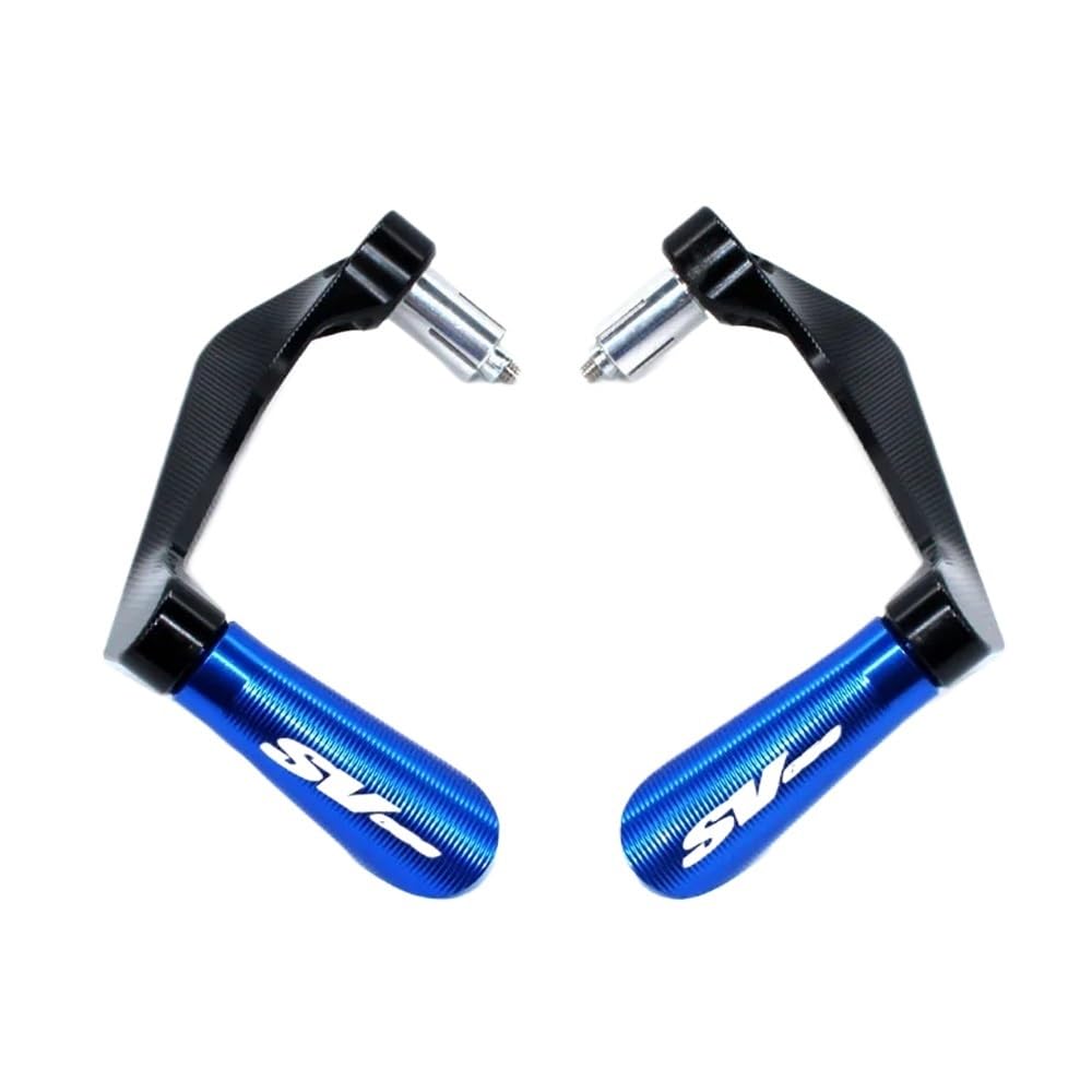 Wgruklbd Blue For Suzuki Sv650 Sv650s Sv 650 650S 650X Sv650x Gladius Motorcycle Cnc Handlebar Grips Guard Brake Clutch Levers Protector Handlebars Protector