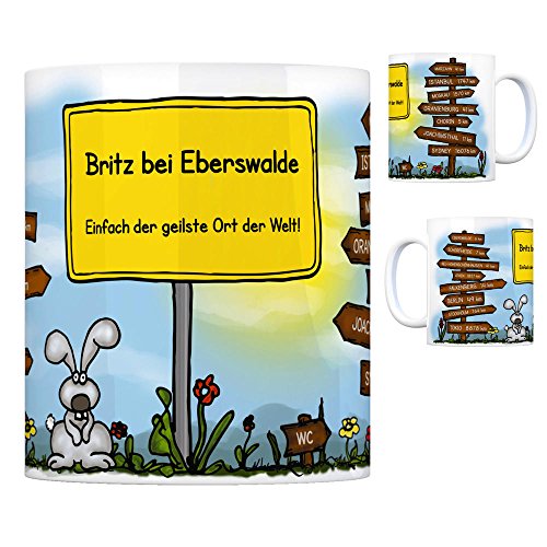 trendaffe - Britz bei Eberswalde - Einfach die geilste Stadt der Welt Kaffeebecher