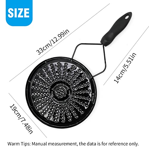 Iron Heat Diffuser For Gas Stove Black Heat Diffuser Plate For Heating Milk Rice Porridge Thin Rice #TOP2