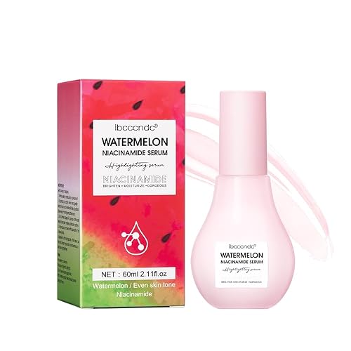 Suero de niacinamida de sandía, esencia facial que hidrata instantáneamente, hidratante de larga duración, brillante, iluminadora y nutritiva para