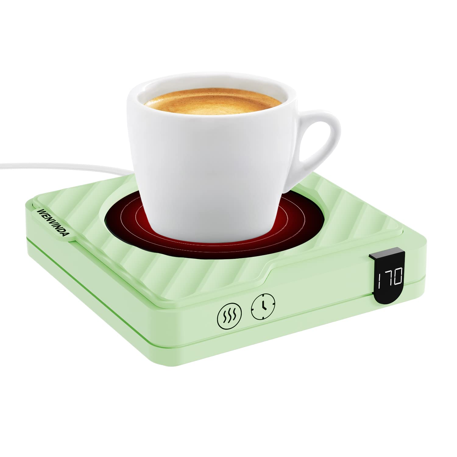 Coffee Mug Warmer with Auto Off Timer, Coffee Cup Warmer for Desk with