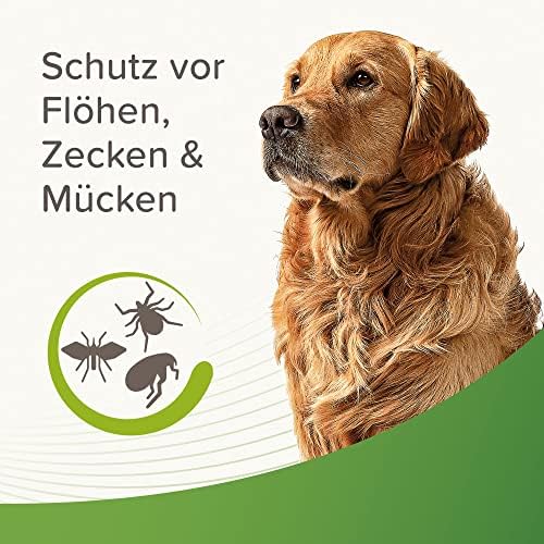BEAPHAR - Zecken- und Flohschutz Spray für Hunde ab 12 Wochen - Sofortwirkung - 7 Tage Schutz vor Zecken, Flöhen und Müc