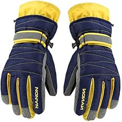 Ropa Para Pescar En Invierno CHILDWEET Guantes Calientes a Prueba De Viento Guantes con Puño Largo Cálidos Guantes De Invierno Guantes De Esqui Mujer Guantes De Esquí para Hombre Mujer Manga Larga Trabaja Pescar