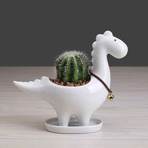 Miniatura 4 de Maceta pequeña de dinosaurio para el hogar, maceta decorativa para suculentas, maceta adorable para animales, maceta decorativa para animales,