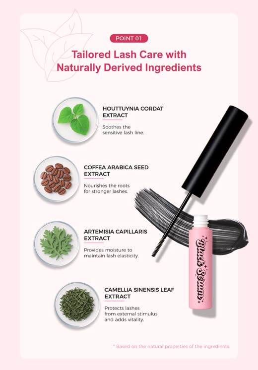 Adore Black Lash Serum – Nourishing Eyelash Serum with Panthenol & Hyaluronic Acid, Conditions and Defines for Fuller-Looking Lashes, 5g / 0.17oz - Image 5