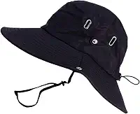 Chapéu Bucket Pescador Redondo Cata Ovo Proteção Solar Conforto Leve Seca Rápido Aba Larga