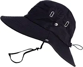 Chapéu Bucket Pescador Redondo Cata Ovo Proteção Solar Conforto Leve Seca Rápido Aba Larga