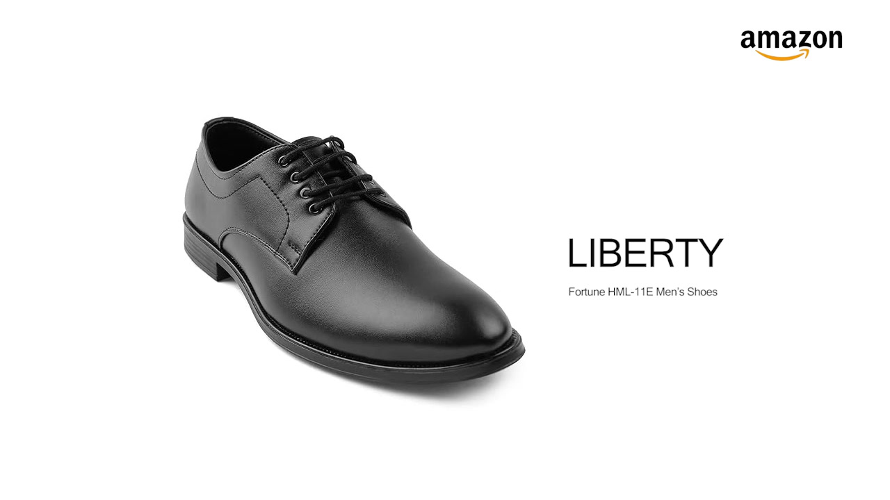 Fortune From Liberty Mens Black Genuine Leather Oxford Shoes Red Laces Sz 11 EC Buy Liberty Fortune HML-11E Mens Black Formal Lacing 40 at  main image 4