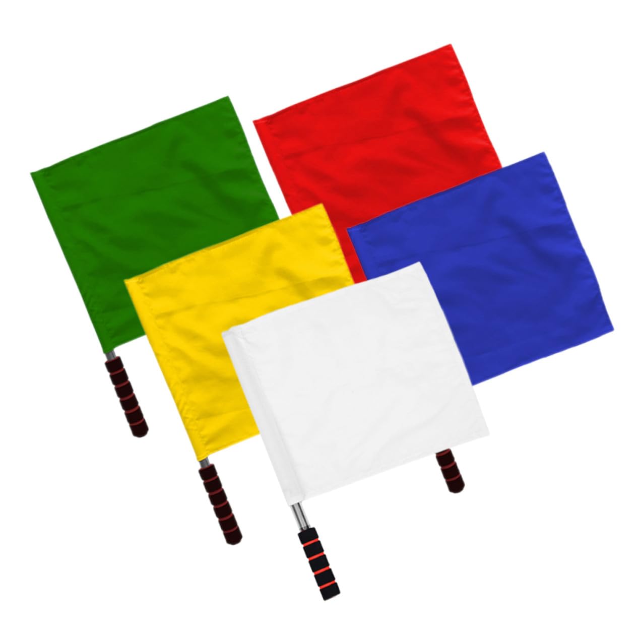 3 Series Banderas De Señalización Para Árbitros Portátiles Y Resistentes Para Competencias Deportivos 5 Piezas X 3