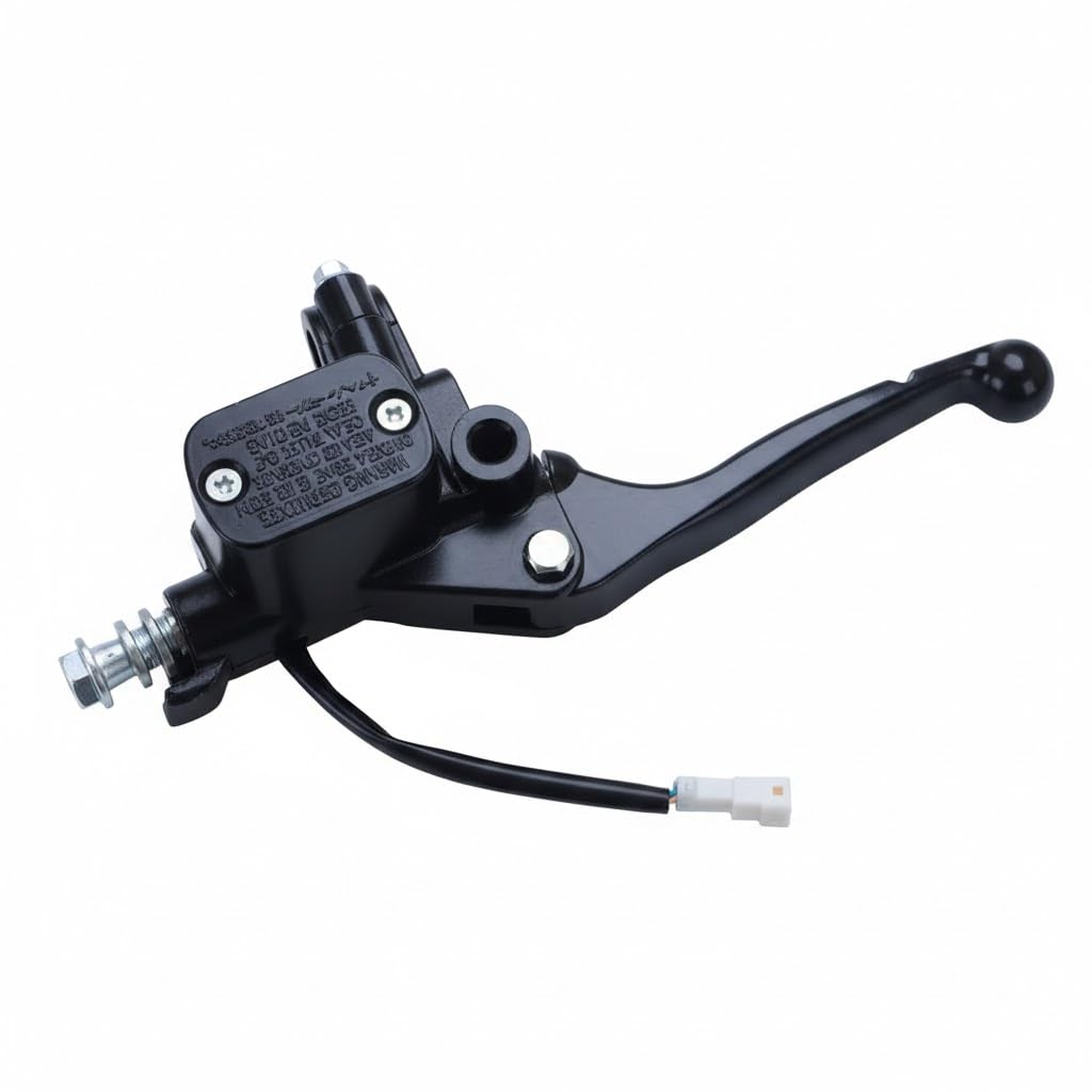 Master Cylinder Assembly Left Side for Ola S1/S1 Pro Gen1/Gen2 Electric Scooter, Black Brake Lever with Reservoir