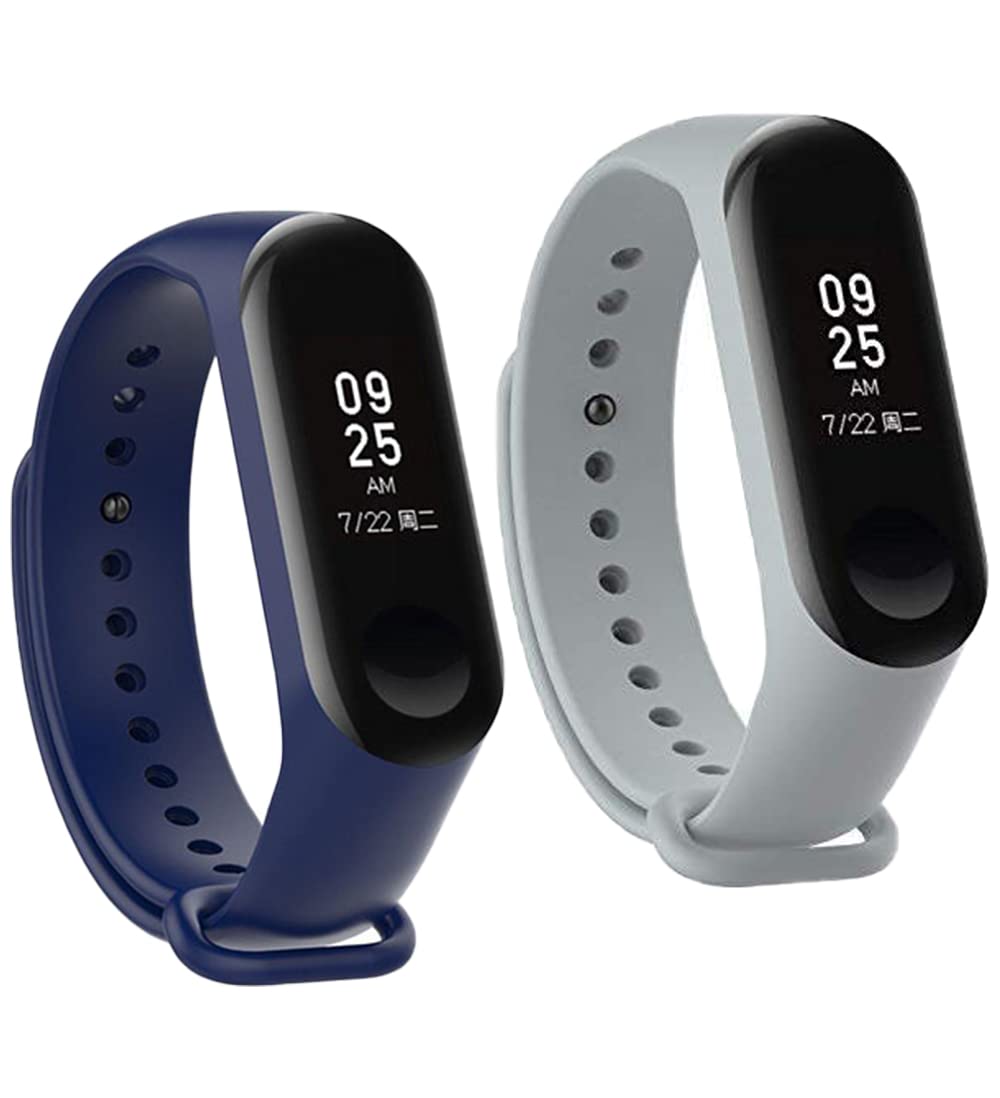 Mi Band Strap 3 & 4 Wristband Original Soft Silicone Adjustable/Replacement Straps/Belt/Band for M3 & M4 with warrenty |Device not Included||Not Compatible with Mi Band 1/2|-image-18