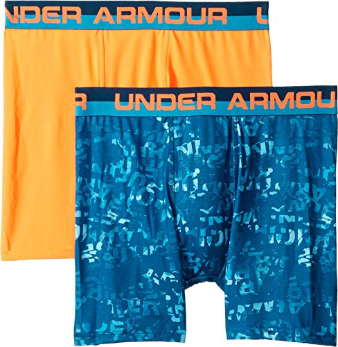 Image of Under Armour Big Boys' 2 Pack Performance Boxer Briefs