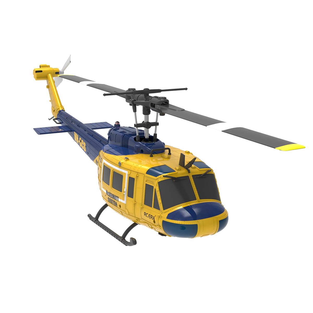 C032 Maßstab 1:48 UH-1 Huey 2,4 GHz 6-Kanal Flybarless RC-Hubschraubermodell (RTF)