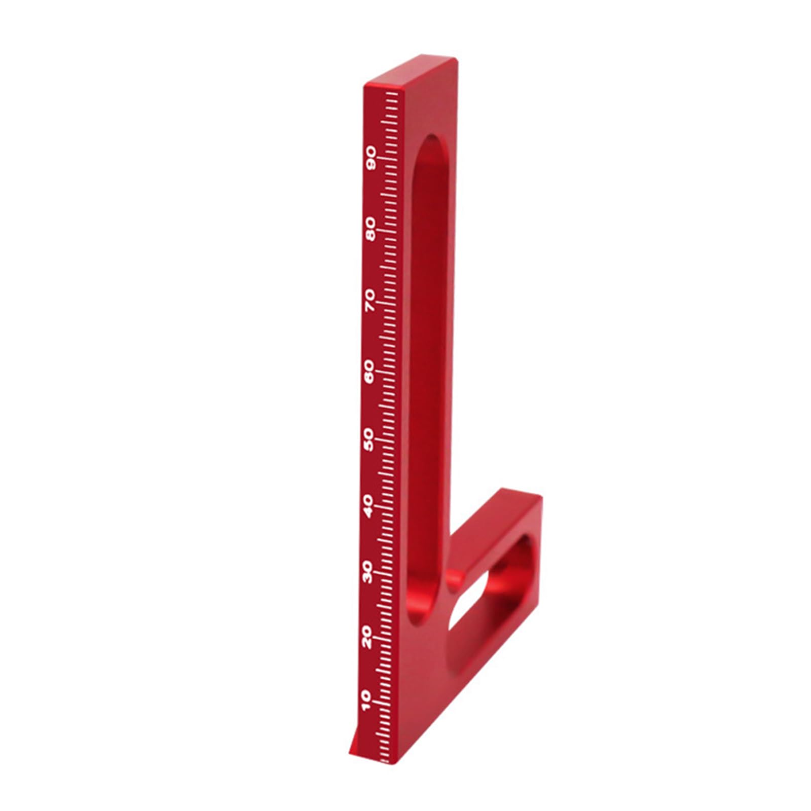 QIYUDUOLA Carpenter Square Framings Square 4'' / 6.3'' Carpenter Square Right Angles Ruler Framings Tool L Shape Ruler Right Angles Ruler Metal