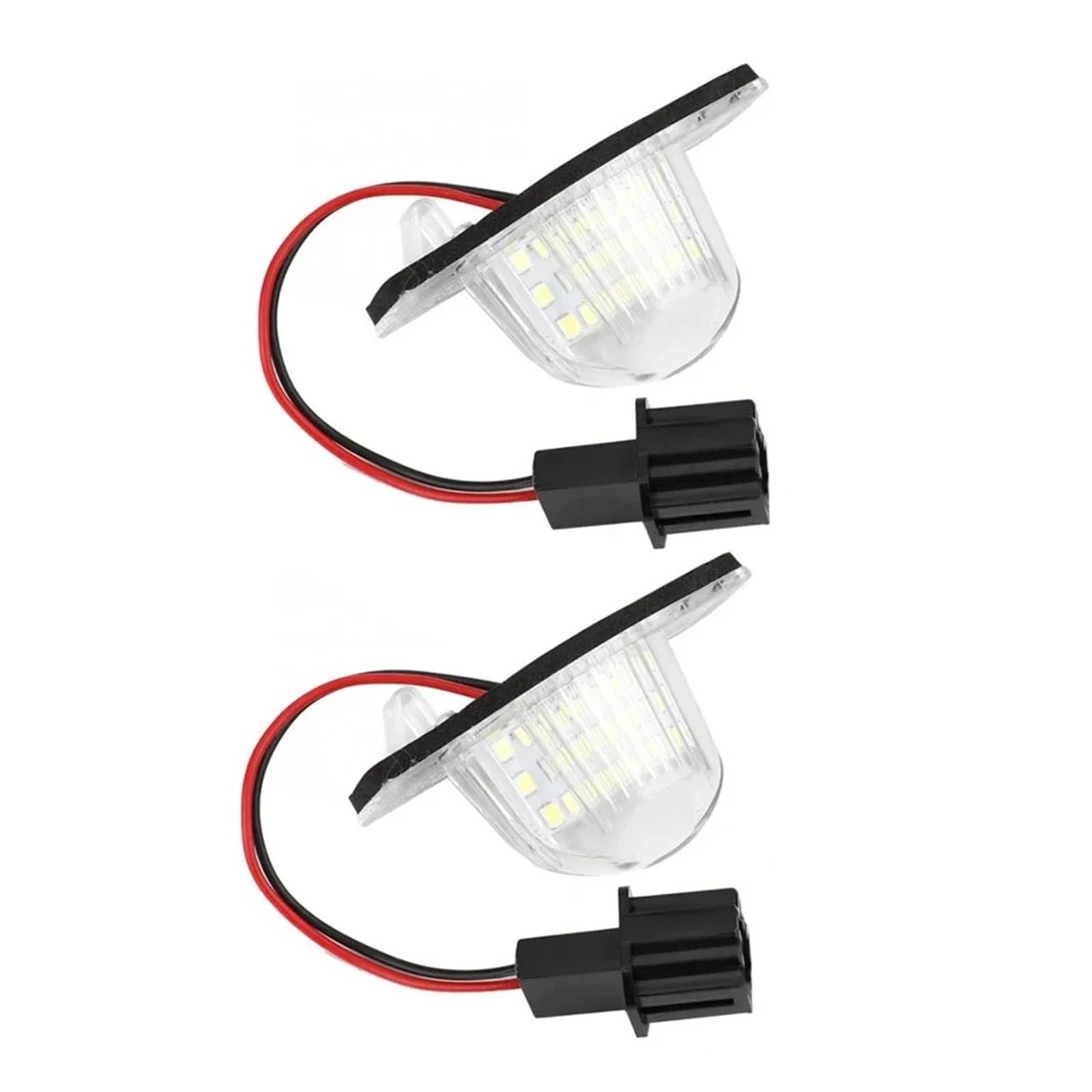 per CR-V per Odyssey per Jazz per HRV per FRV per CR-V per Stream 12V per SMD 1/2X Luci Targa a LED Gruppo Lampada Numero Bianco Xenon 6000k 1PC