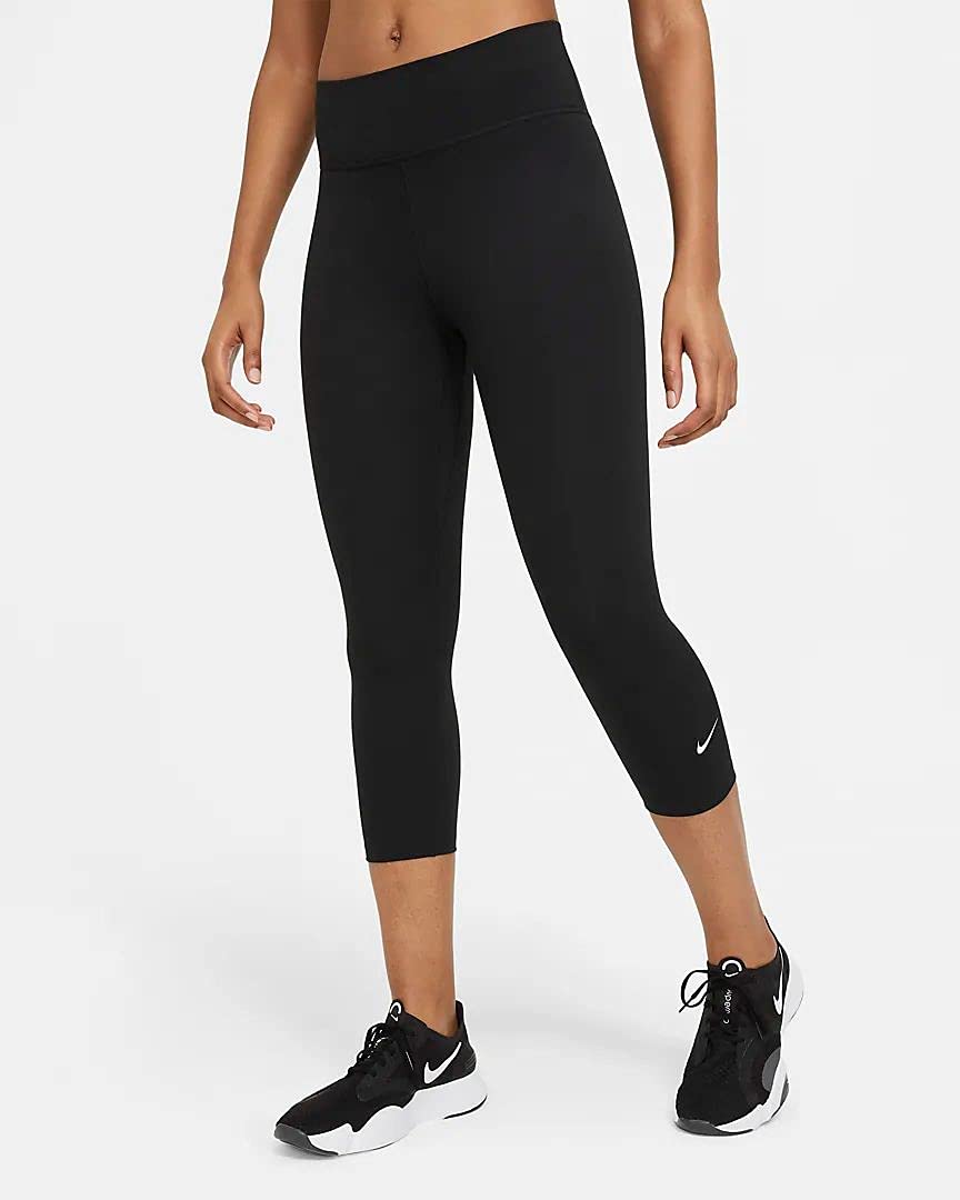 NIKEWomen's W Nk One Df Mr Cpri Tgt Leggings Gamba 3/4