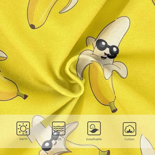 Cute Bananas Characters Yellow Panties Little Girl Toddler Girls Underwear Cotton Personalized Underpants Briefs 2t3