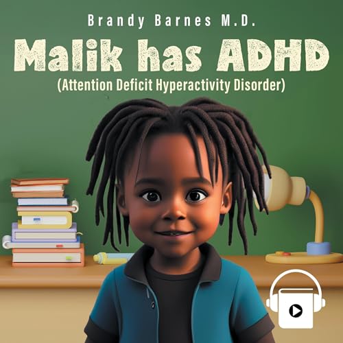 Page de couverture de Malik Has ADHD
