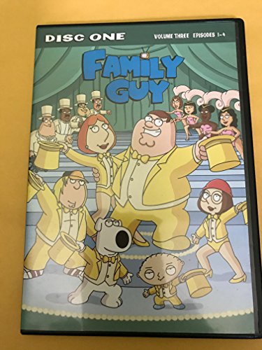 family guy disc one volume 3 episodes 1 - 4