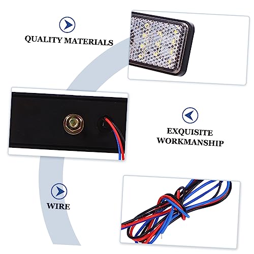 Anneome Lâmpada LED Luz Lateral Luzes De Reboque LED Luz De Motocicleta Luzes Traseiras De Reboque L