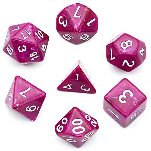 UDIXI Polyhedral DND Dice Sets Clouds Dice for Dungeons and Dragons Pathfinder RPG MTG Table Gaming Dice