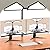 talkhigh Supper Bright Clamp-On Gooseneck Desk Lamp LED Study Light with Flexible Arms, 5 Brightness & 4 Color Modes for Home Office/Reading/Gift