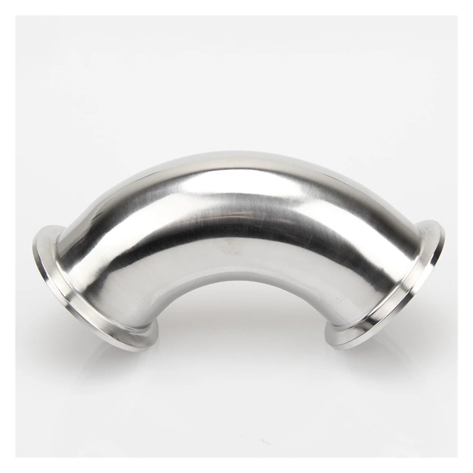 1 szt. 1.9 cm 2.5 cm 5.1 cm 7.6 cm 10.2 cm 19mm-102mm rura OD Tri Clamp Ferrule OD 90 stopni łokieć rura ze stali nierdzewnej 304 (63 mm x tuleja 77,5) złączka rurowa