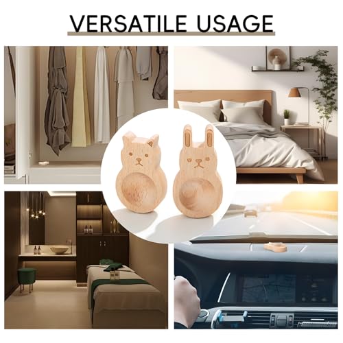 Difusor aromático eléctrico de madera Cutesy Wood miniatura 4