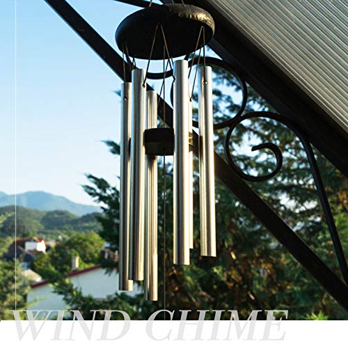 BHGT 20 Stück Windspiel Röhren Basteln - Aluminiumrohr Klangstäbe für Garten Deko - Metall Anhänger für Draußen - Aluminiumlegierungsrohre Zubehör