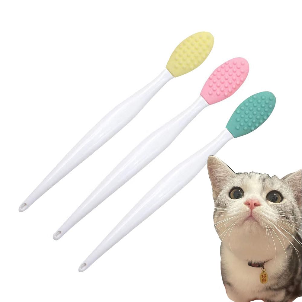 Amazon.co.jp: 猫 ブラシ シリコン｜猫 ラバーブラシ｜猫の汚れたあご